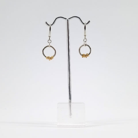 'Hera' Collection Petite Gold Wrapped Silver Links