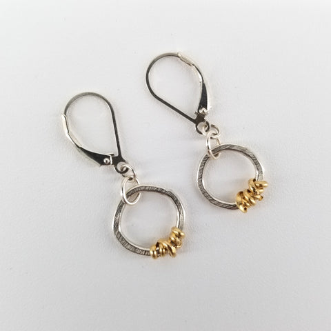 'Hera' Collection Petite Gold Wrapped Silver Links