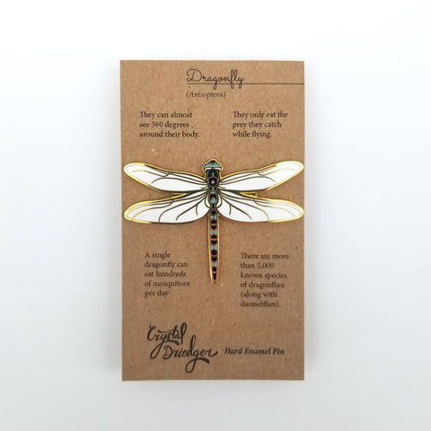 Gold Plated Enamel Bugs & Butterflies Pins Dragonfly - Arts and Heritage St. Albert