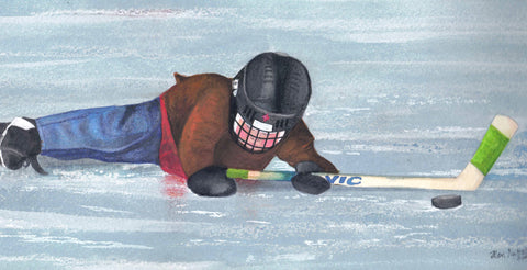 'One Minute for Tripping' Original Artwork - Arts and Heritage St. Albert