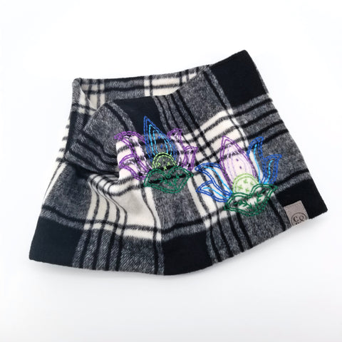 Embroidered Cowl
