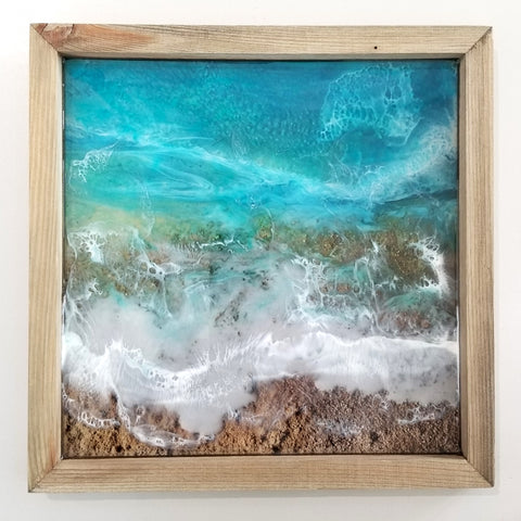 Framed 3D Ocean Art