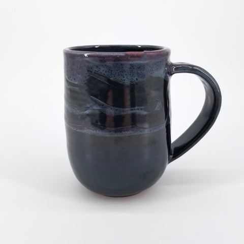 Black and Raspberry Mug