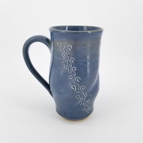 Blue Slip Deco Mugs