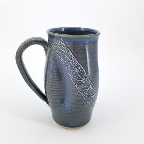 Blue Slip Deco Mugs