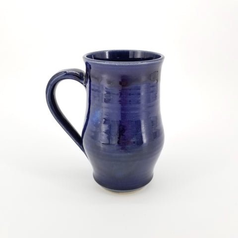 Dark Blue Ceramic Mugs