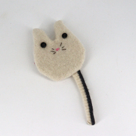 Zippered Upcycled Fabric Cat Wallet Alison - Arts and Heritage St. Albert