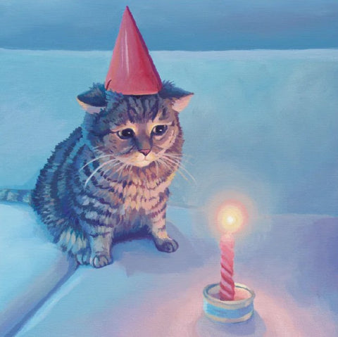 'Cats' Expressive Animal Portrait Art Cards by Robin Good Birthday Cat - Arts and Heritage St. Albert