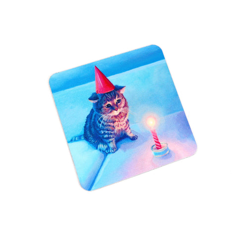 Expressive Animal Portrait Magnets by Robin Good Birthday Cat Magnet - Arts and Heritage St. Albert