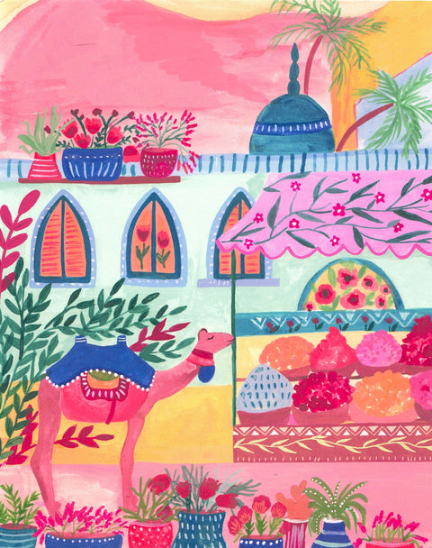 8 x 10 Art Prints by Nabeela Rumi Camel Egypt - Arts and Heritage St. Albert