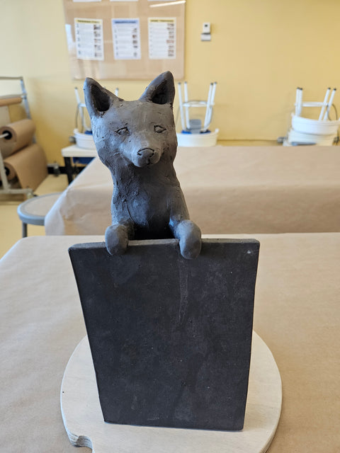Clay Animal Sculpture - Arts and Heritage St. Albert