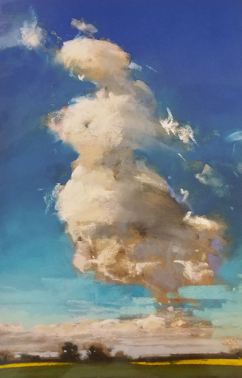 Fine Art Prints by David Shkolny (8" x 12" image) Clouds and Canola - Arts and Heritage St. Albert