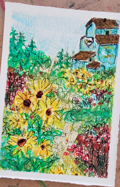 En Plein Air Oil Pastels + Sketching - Arts and Heritage St. Albert