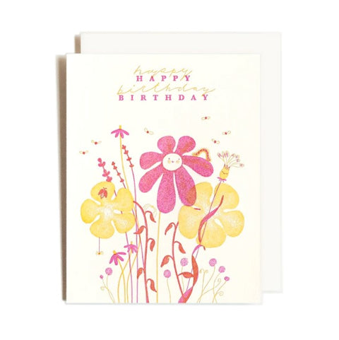 Letterpress Printed Birthday Cards