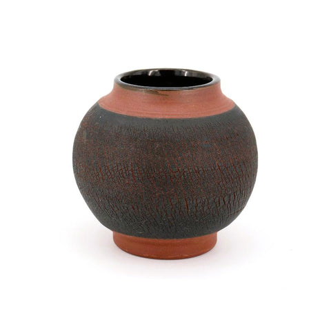 Handmade Textured Ceramic Vase - Arts and Heritage St. Albert