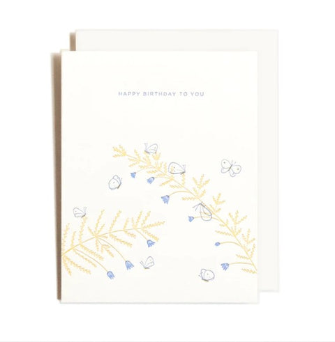 Letterpress Printed Birthday Cards