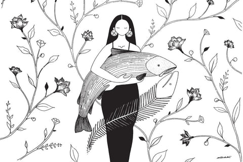 Art Cards by Mia Ohki IKWLL Illustration - Arts and Heritage St. Albert