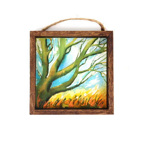 Framed Mini Watercolour Paintings Landscape #12 - Arts and Heritage St. Albert