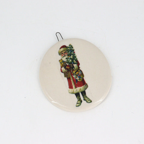 Holiday Ornaments Round - St. Nick - Arts and Heritage St. Albert