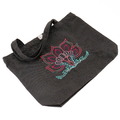 Embroidered Tote Bag Style 3 - Arts and Heritage St. Albert