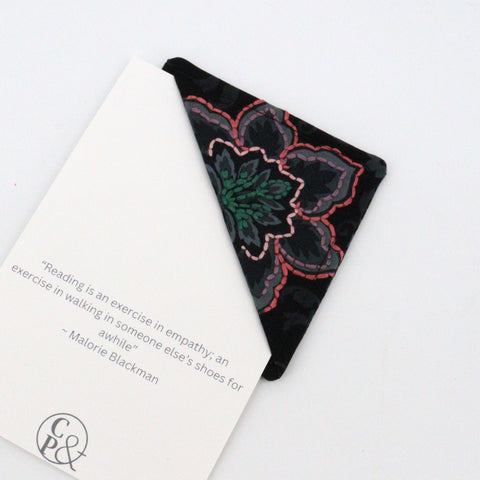 Embroidered Fabric Bookmark