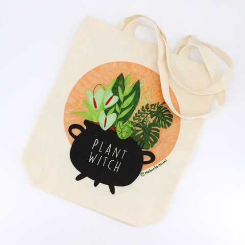 Illustrated Canvas Tote Bag