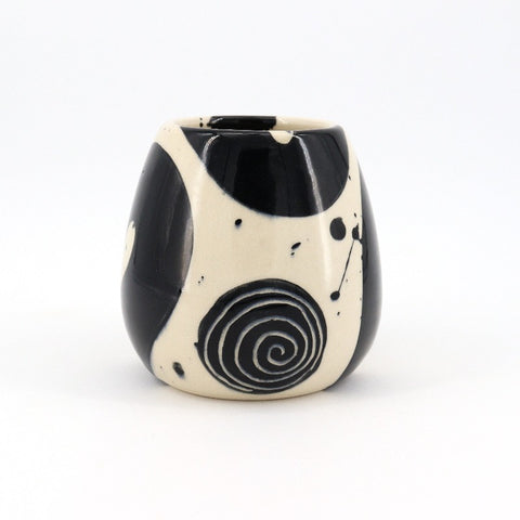 Small 'Brushstroke' Bud Vase - Arts and Heritage St. Albert