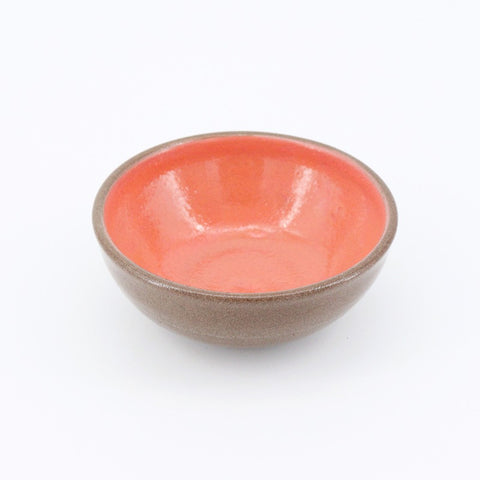 Medium Pink Lined Prep Bowl - Arts and Heritage St. Albert