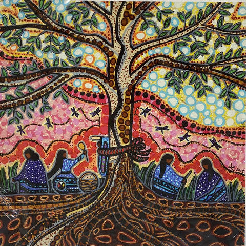Singing to the Aspen Print