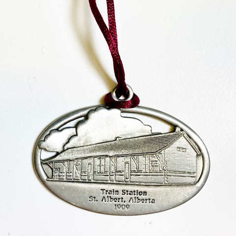 Ornament: Train Station