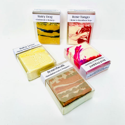 Handmade Soap Single bars (assorted colours and fragrances)