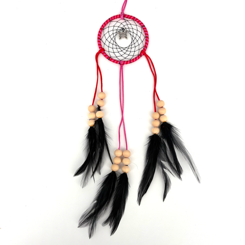 3" dream catcher (assorted colours) Butterfly - Arts and Heritage St. Albert