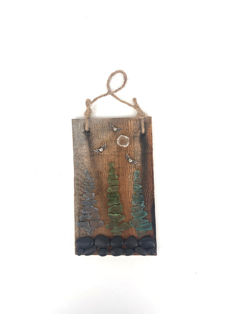 Barnboard Art Forest with Butterflies - Arts and Heritage St. Albert