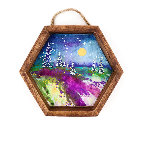 Framed Mini Watercolour Paintings #3 - Arts and Heritage St. Albert