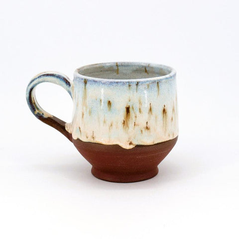Large Handmade 'Birch Tree' Red Clay Mug - Arts and Heritage St. Albert