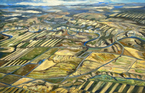 Birds Eye View Peace River - Arts and Heritage St. Albert