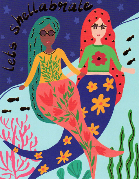 Greeting Cards by Nabeela Rumi Lets Shellabrate - Arts and Heritage St. Albert