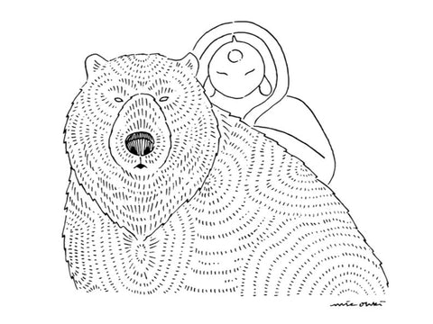 Art Cards by Mia Ohki Light Bear - Arts and Heritage St. Albert