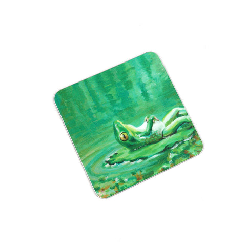 Expressive Animal Portrait Magnets by Robin Good Man I Love Frogs Magnet - Arts and Heritage St. Albert