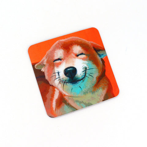 Expressive Animal Portrait Magnets by Robin Good Smile Sheeb Magnet - Arts and Heritage St. Albert
