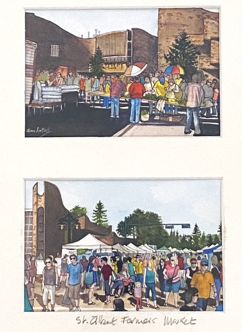 "St. Albert Farmers Market" Art Prints