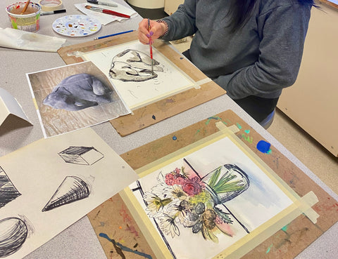Teen Art Club – Painting Series - Arts and Heritage St. Albert