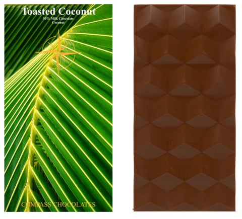 Toasted Coconut Artisanal Chocolate Bar