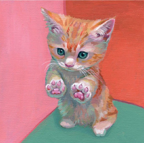 'Cats' Expressive Animal Portrait Art Cards by Robin Good Toe Beans - Arts and Heritage St. Albert