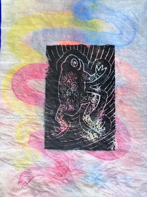 Alberta Culture Days – Printmaking Sampler – Tye Dye Printmaking - Arts and Heritage St. Albert