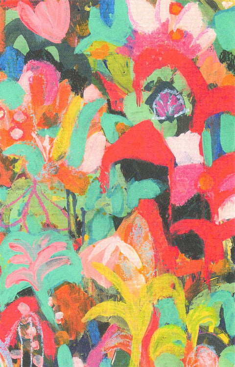 Expressive Floral Art Cards by Meghana Gauthier Unknown Territory - Arts and Heritage St. Albert