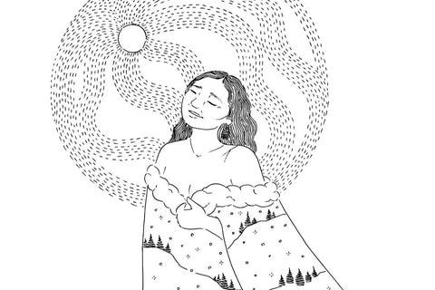 Art Cards by Mia Ohki Warming Sun - Arts and Heritage St. Albert