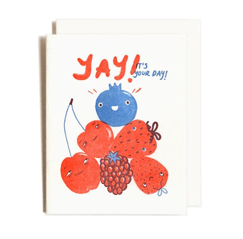 Letterpress Printed Birthday Cards