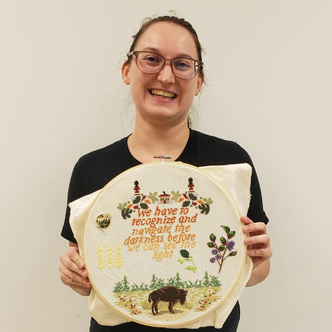 We Are All Treaty People – Stitch your own Treaty 6 Needlework Sampler - Arts and Heritage St. Albert