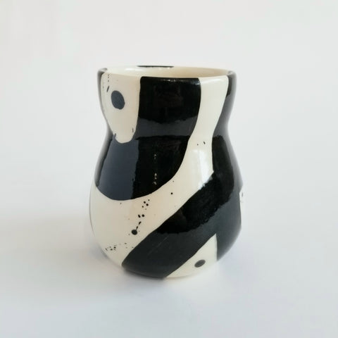 'Brushstroke' Vases Round Vase - Arts and Heritage St. Albert